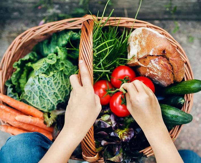 Panier de légumes